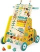 Antepremergator din lemn Janod Tropik Multi-Activity Trolley foto
