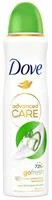 Antiperspirant spray Dove Deo Go Fresh Cucumber&Green Tea Scent, 150 ml foto