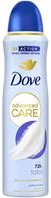 Antiperspirant spray Dove Deo Advanced Care Talco, 150 ml foto