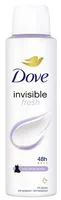 Antiperspirant spray Dove Deo Invisible Fresh, 150 ml foto