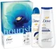 Set cadou Dove Gel de duș+Deodorant Spray Deeply Nourishing foto