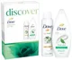 Set cadou Dove Gel de dus+Deodorant Spray Fresh Care Cucumber foto