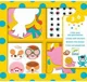 Set de creatie cu autocolante din fetru Djeco I love animals foto