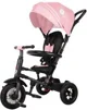 Tricicleta Qplay Rito Rubber Pink foto