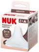 Tetina din silicon NUK Perfect match, flux mic (0-6 luni), 2 buc. foto