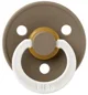 Suzeta rotunda din latex BIBS Glow Dark Oak (6-18 luni) foto