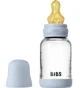 Biberon din sticla anticolici BIBS Baby Blue cu tetina din latex 0+ luni, 120 ml foto