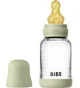 Biberon din sticla anticolici BIBS Sage cu tetina din latex 0+ luni, 120 ml foto