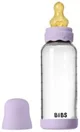 Стеклянная антиколиковая бутылочка BIBS Boheme Violet Sky с латексной соской 3+ месяца, 240 мл foto