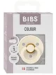 Suzeta rotunda din latex BIBS Ivory (0-6 luni) - Ambalaj premium foto