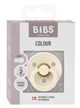 Suzeta rotunda din latex BIBS Ivory (6-18 luni) - Ambalaj premium foto