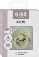Suzeta rotunda din latex BIBS Boheme Sage (6-18 luni) - Ambalaj premium foto