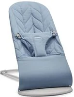 Кресло-шезлонг BabyBjorn Bliss Woven Petal Quilt Blue