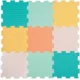 Covoras puzzle din spuma Ludi Giant Puzzle, 9 buc. foto