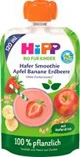 Смузи HiPP Яблоки, бананы, клубника и овёс (12+ мес.), 120 г foto