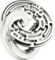 Мини-головоломка Eureka Mini Huzzle Laby - silver foto