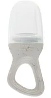Dispozitiv pentru mancare din silicon (Nibler) KikkaBoo Platinum Sand