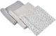 Set pelinci de muselina din bambus Jane Star, 80x80, 3 buc. foto