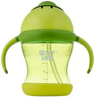 Поильник-непроливайка с трубочкой Roxy Kids Lime, 200 мл foto