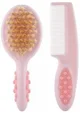Щётка и гребешок с натуральной щетиной для малышей Roxy Kids Pink foto