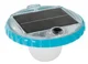 Lampa LED plutitoare Intex pentru piscina cu alimentare solara, culori interschimbabile foto