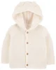 Carter's Cardigan tricotat Solid Ivory foto
