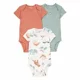 Carter's Set 3 piese body Orange Green Dino foto