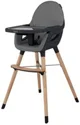 Scaun de masa Espiro Yuko Timber Graphite foto