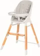 Scaun de masa Espiro Sense White Gray foto