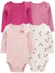 Carter's Комплект бодиков Deep Pink Ladybug foto