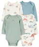 Carter's Комплект бодиков Dino Print foto