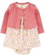 Carter's Элегантный комплект 2 в 1 Floral Print - платье и кардиган foto