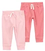 Carter's Set 2 piese Pantaloni Shades of Pink foto