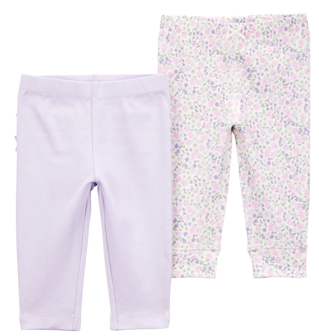 image for Carter's Set 2 piese Pantaloni Purple-Gray foto