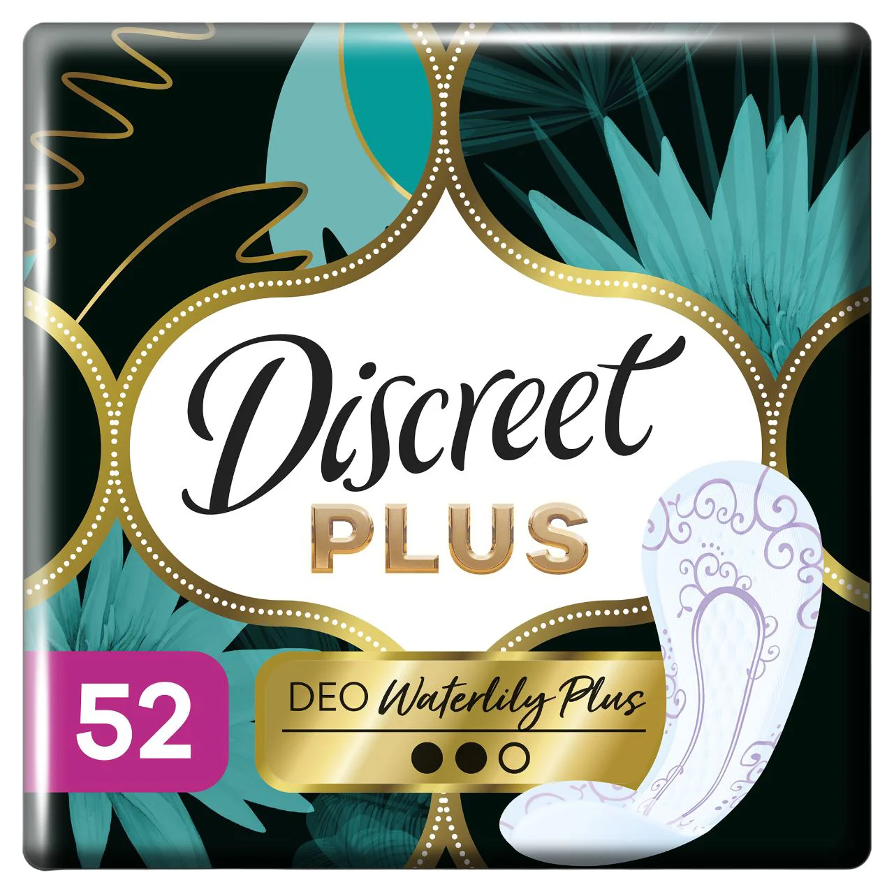 image for Absorbante zilnice Discreet Deo Waterlilly, 52 buc. foto