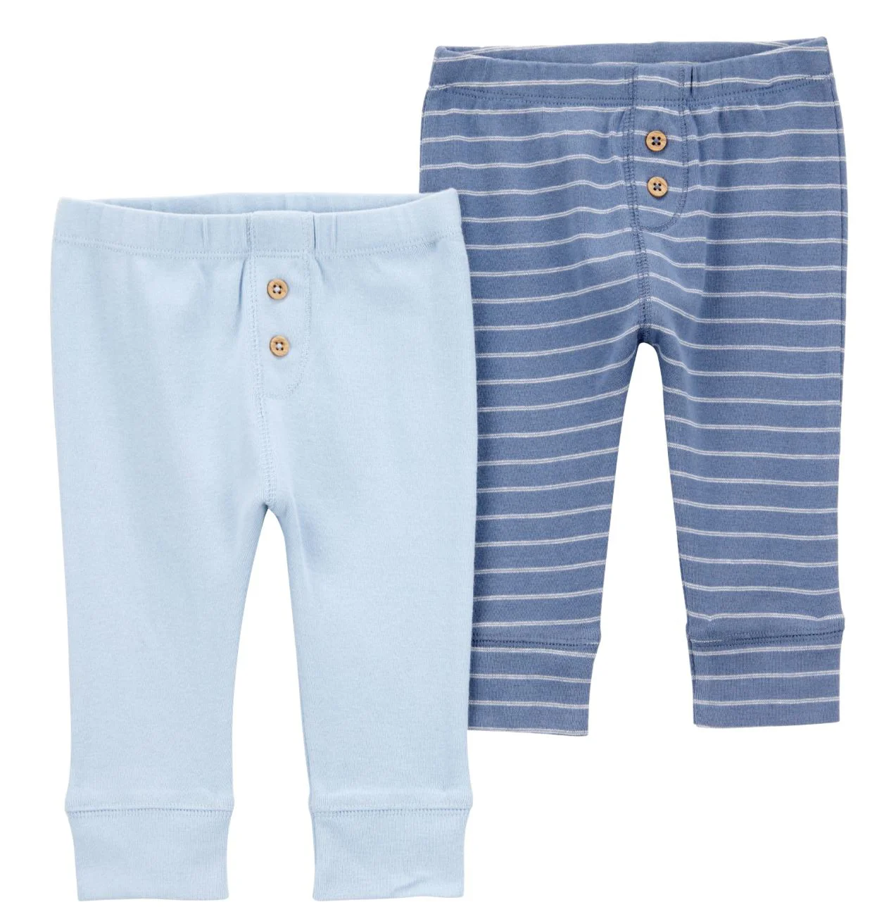image for Carter's Set 2 piese Pantaloni Shades of Blue foto