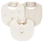 Carter's Set 3 piese bavete White-Gray-Yellow foto