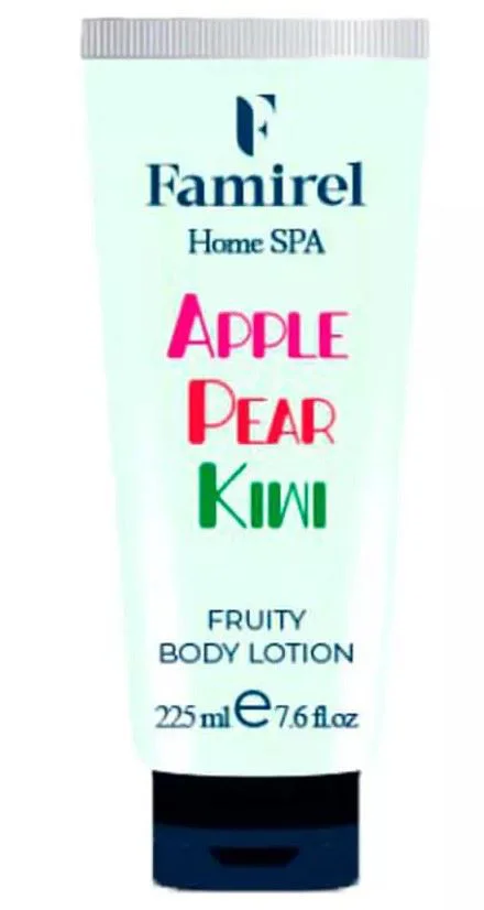 image for Lotiune pentru corp Famirel Apple & Pear & Kiwi, 225 ml foto