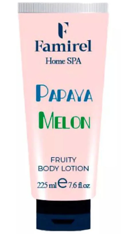 image for Lotiune pentru corp Famirel Melon & Papaya, 225 ml foto