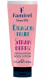 Lotiune-peeling pentru corp Famirel Dragon Fruit & Strawberry, 225 ml foto