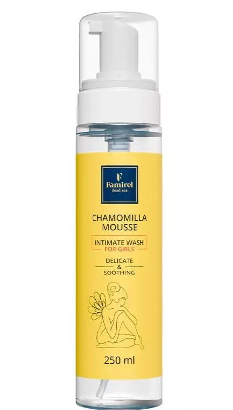 image for Spuma pentru igiena intima Famirel Chamomilla, 250 ml foto