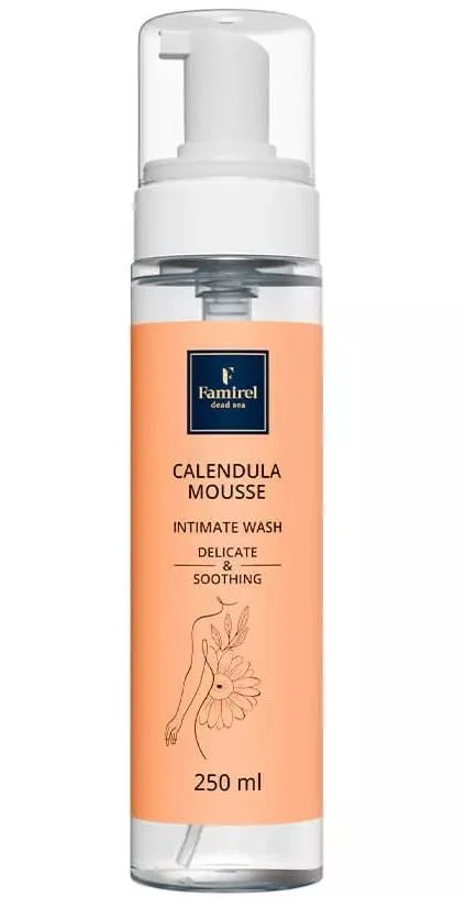 image for Spuma pentru igiena intima Famirel Calendula, 250 ml foto