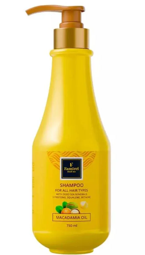 Sampon pentru toate tipurile de par Famirel Macadamia Oil, 750 ml foto