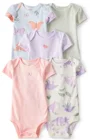 Carter's Комплект бодиков Summer Dino Butterfly foto