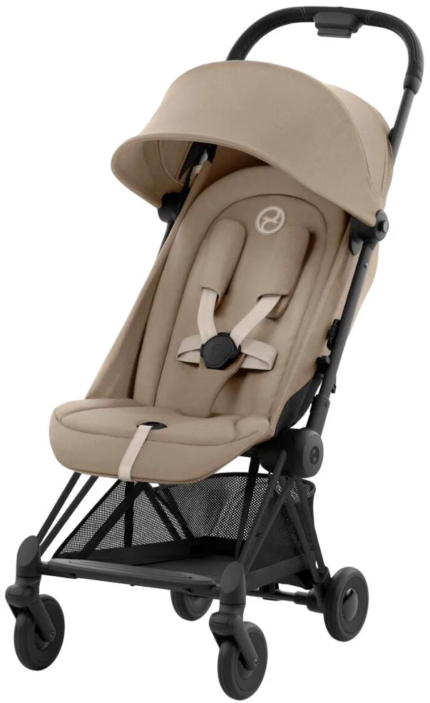 image for Carucior Cybex Coya Matt Black Cozy Beige foto