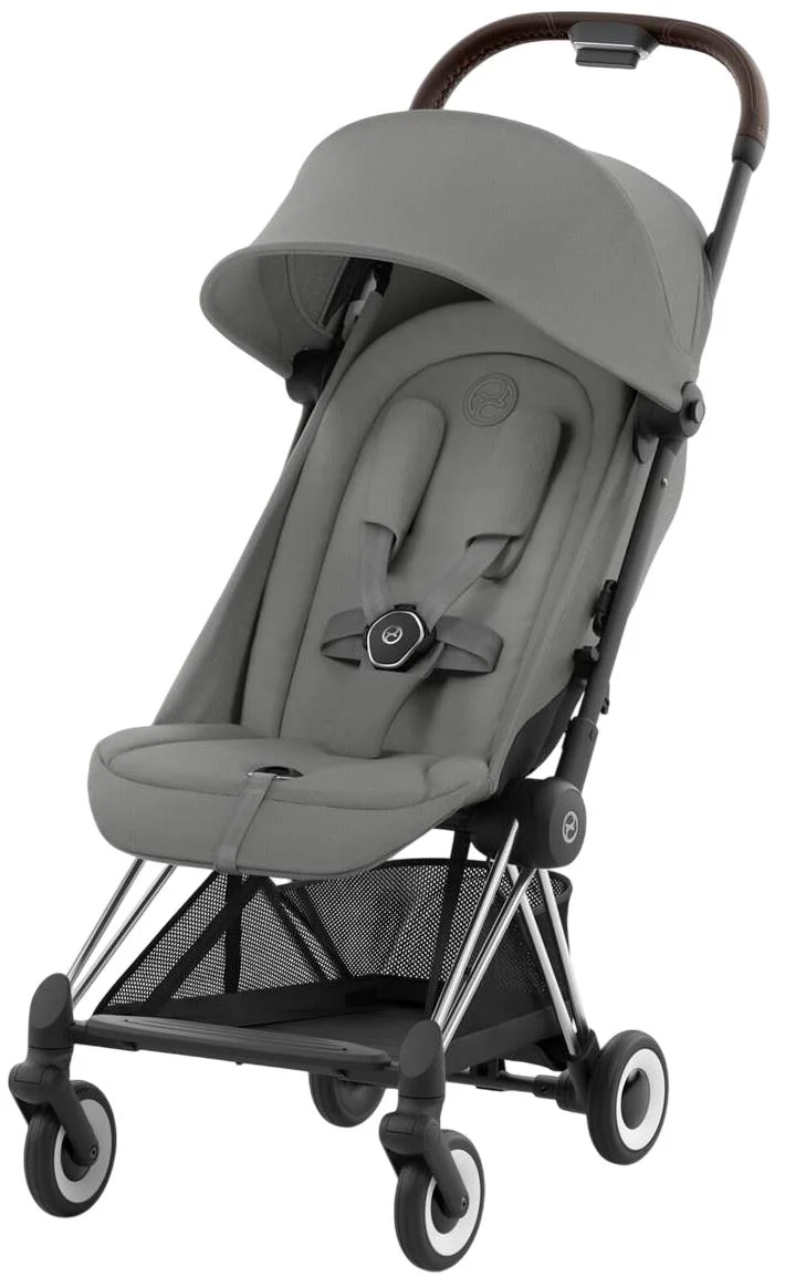 image for Carucior Cybex Coya Chrome Dark Brown Mirage Grey Dark Grey foto