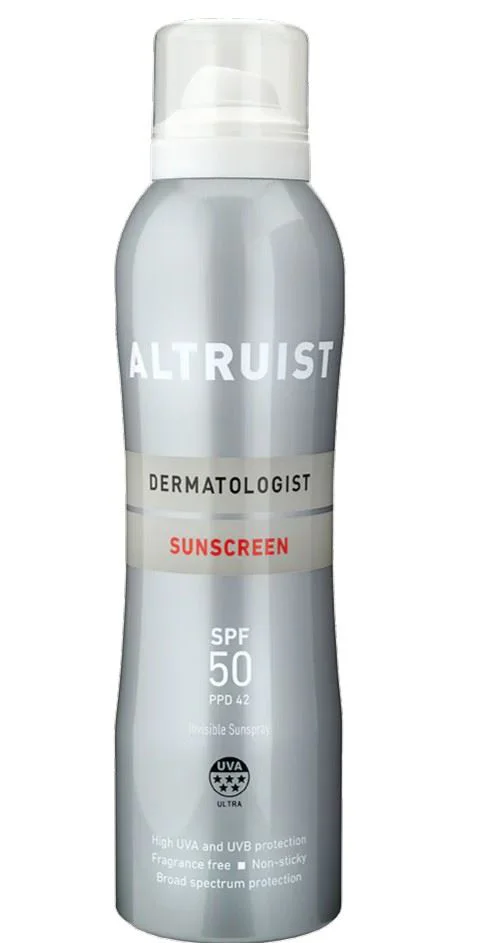 Солнцезащитный спрей Altruist Invisible Sunspray SPF50, 200 мл foto