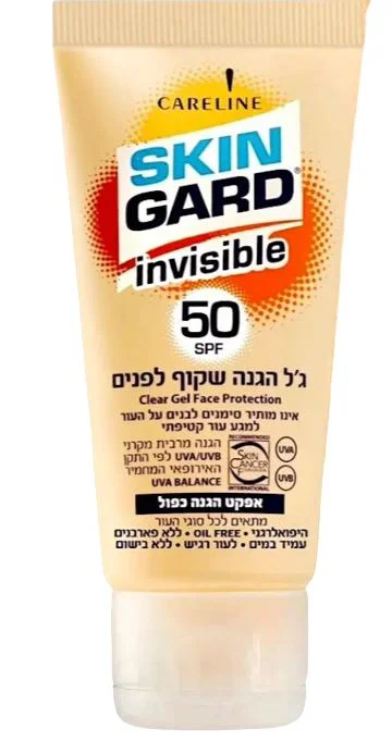 Прозрачный гель для лица с SPF 50 Skin Gard, 60 мл foto