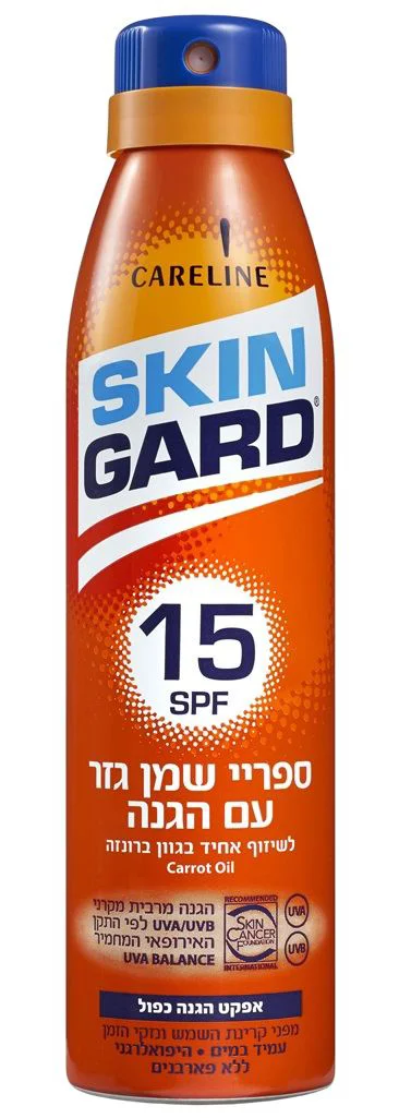 Spray cu ulei de morcovi cu SPF 15 Skin Gard, 200 ml foto