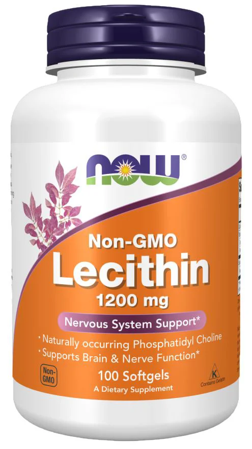 image for Lecithin 1200 mg Now Foods, 100 capsule foto